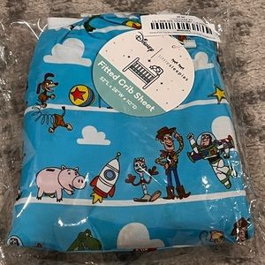 New NIB Little Sleepies Toy Story Bamboo Crib Sheet